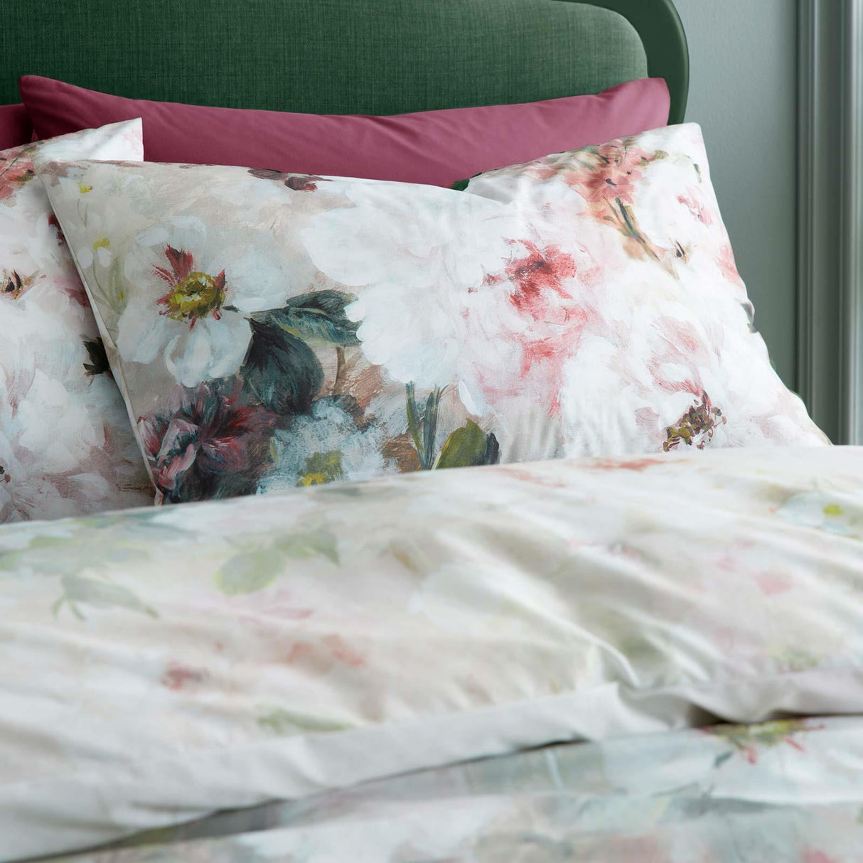 Rose Bloom Duvet Cover Set by RHS
