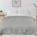 Aran Textured Bedspread Set by Emma Barclay
