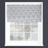 Metz Grey Made To Measure Roman Blind by Style Furnishings