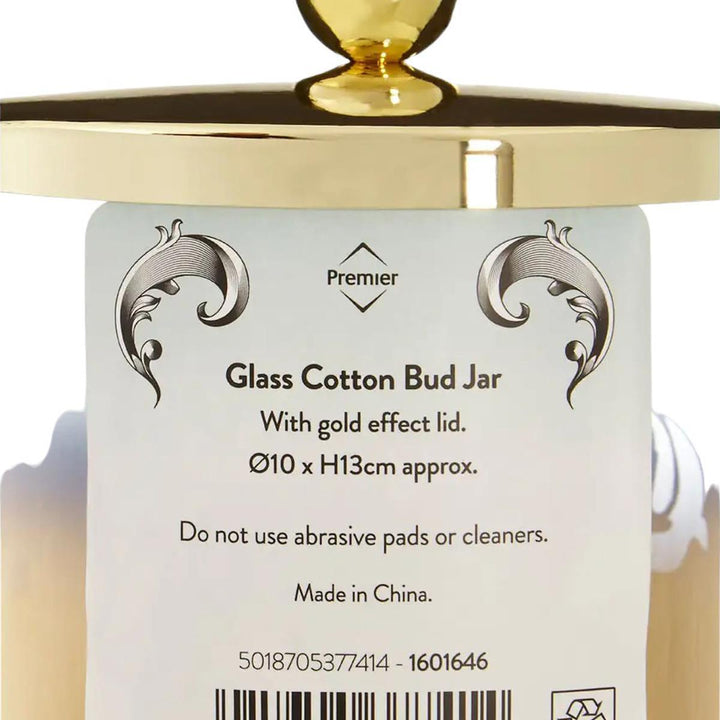 Elise Gold Ombre Storage Jar - Ideal