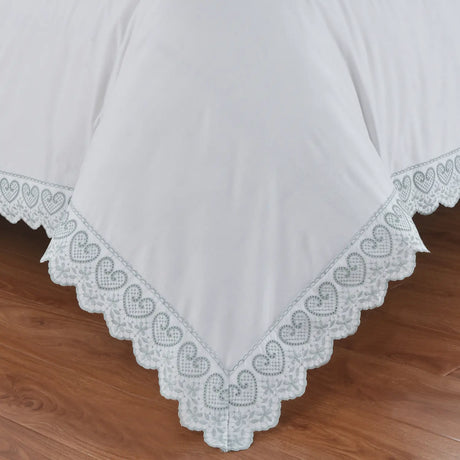 Elise Embroidered Duvet Cover Set by Rapport Home