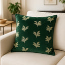 Gilded Palms Cushion Cover / Filled Cushion 18" x 18" (45cm x 45cm) by Paoletti