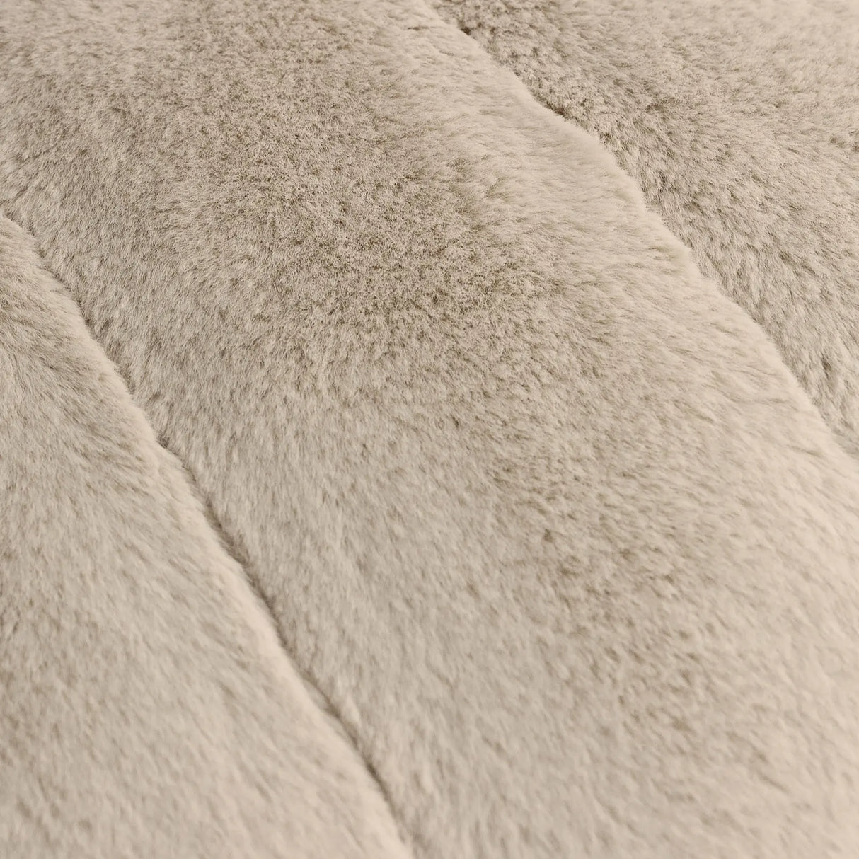 Empress Faux Fur Cushion Cover Oatmeal - image 4