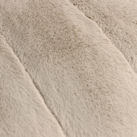 Empress Faux Fur Cushion Cover Oatmeal - image 4