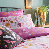 Enchanted Printed Reversible Duvet Cover Set Pink - image 3
