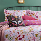 Enchanted Printed Reversible Duvet Cover Set Pink - image 4