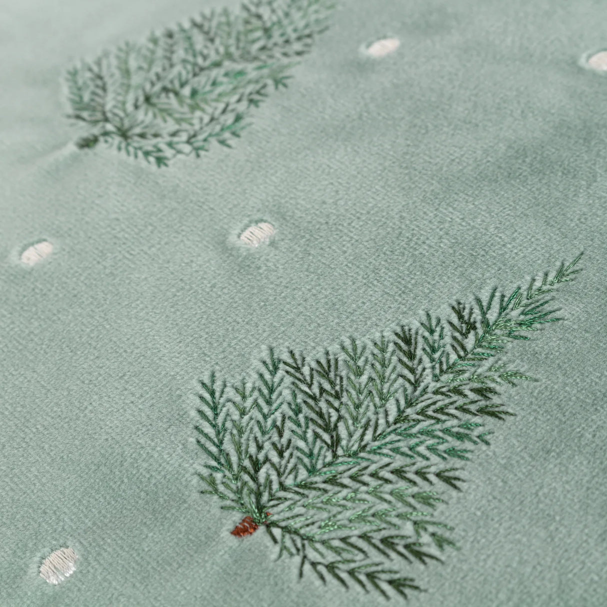 Evergreen Classic Tree Embroidered Cushion Cover 43 x 43cm - image 5