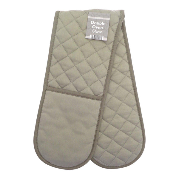 Every Day Double Oven Glove Stone - Ideal