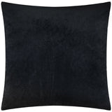 Evoke Cut Velvet Cushion Cover Black 55 x 55cm - image 3