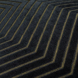 Evoke Cut Velvet Cushion Cover Black 55 x 55cm - image 5