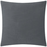 Evoke Cut Velvet Cushion Cover Charcoal 55 x 55cm - image 3