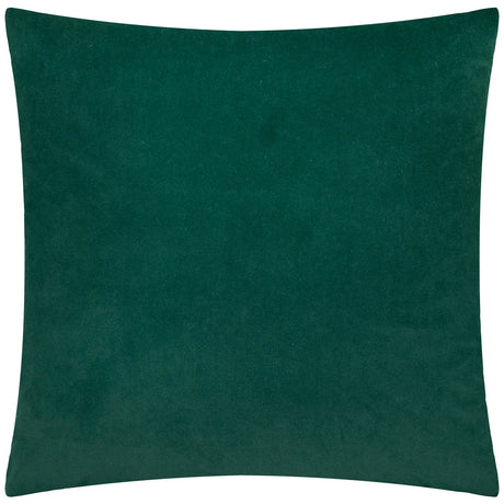 Evoke Cut Velvet Cushion Cover Emerald 55 x 55cm - image 3