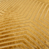 Evoke Cut Velvet Cushion Cover Gold 55 x 55cm - image 5