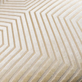 Evoke Cut Velvet Cushion Cover Ivory 55 x 55cm - image 5