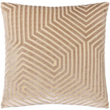 Evoke Cut Velvet Cushion Cover Mink - image 2
