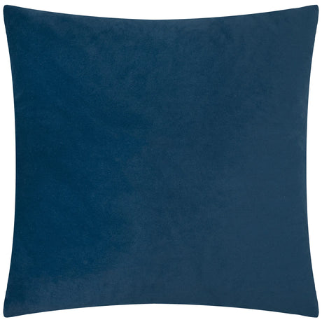 Evoke Cut Velvet Cushion Cover Navy 55 x 55cm - image 3