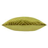 Evoke Cut Velvet Cushion Cover Olive - image 4