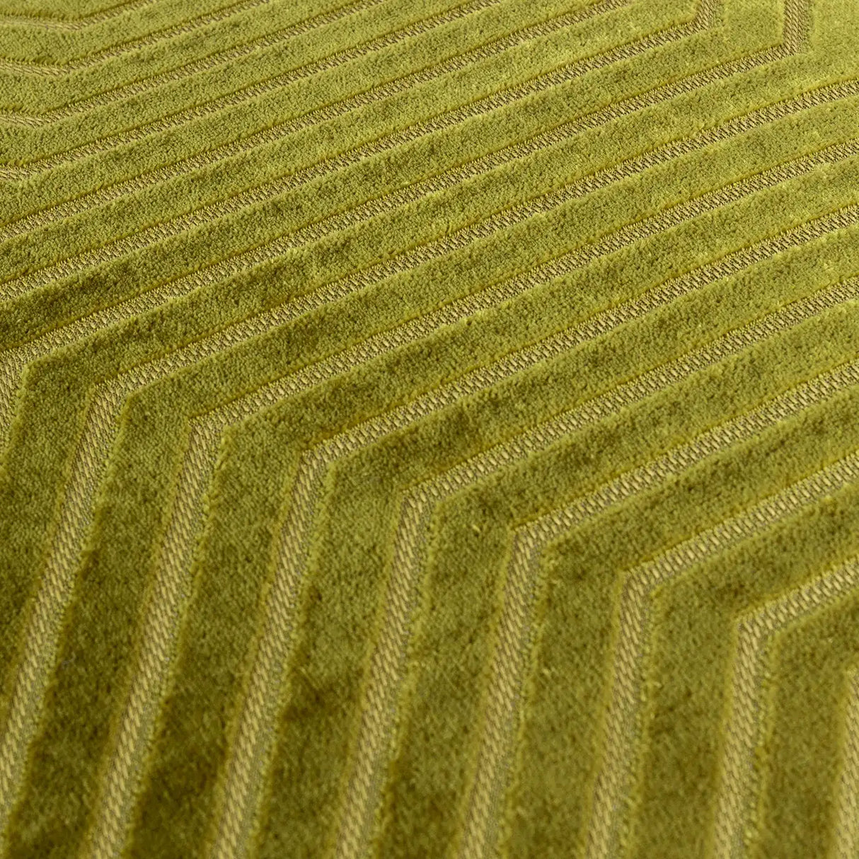 Evoke Cut Velvet Cushion Cover Olive - image 5