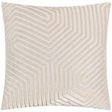 Evoke Cut Velvet Cushion Cover Oyster - image 2