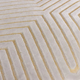 Evoke Cut Velvet Cushion Cover Oyster - image 5