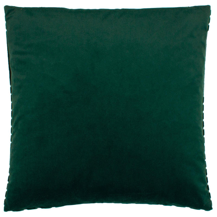 Evoke Cut Velvet Emerald Cushion Cover 18" x 18" - Ideal