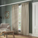 100% Blackout Tape Top Pencil Pleat Curtains by Alan Symonds