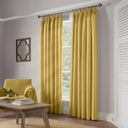100% Blackout Tape Top Pencil Pleat Curtains by Alan Symonds