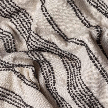 Jour Woven Fringed Throw Blanket 130cm x 180cm by furn.