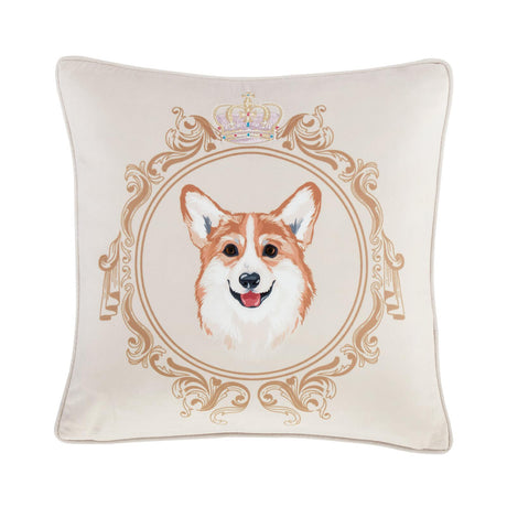 Catherine Lansfield Bridgerton Mr Newton Corgi Filled Cushion 5