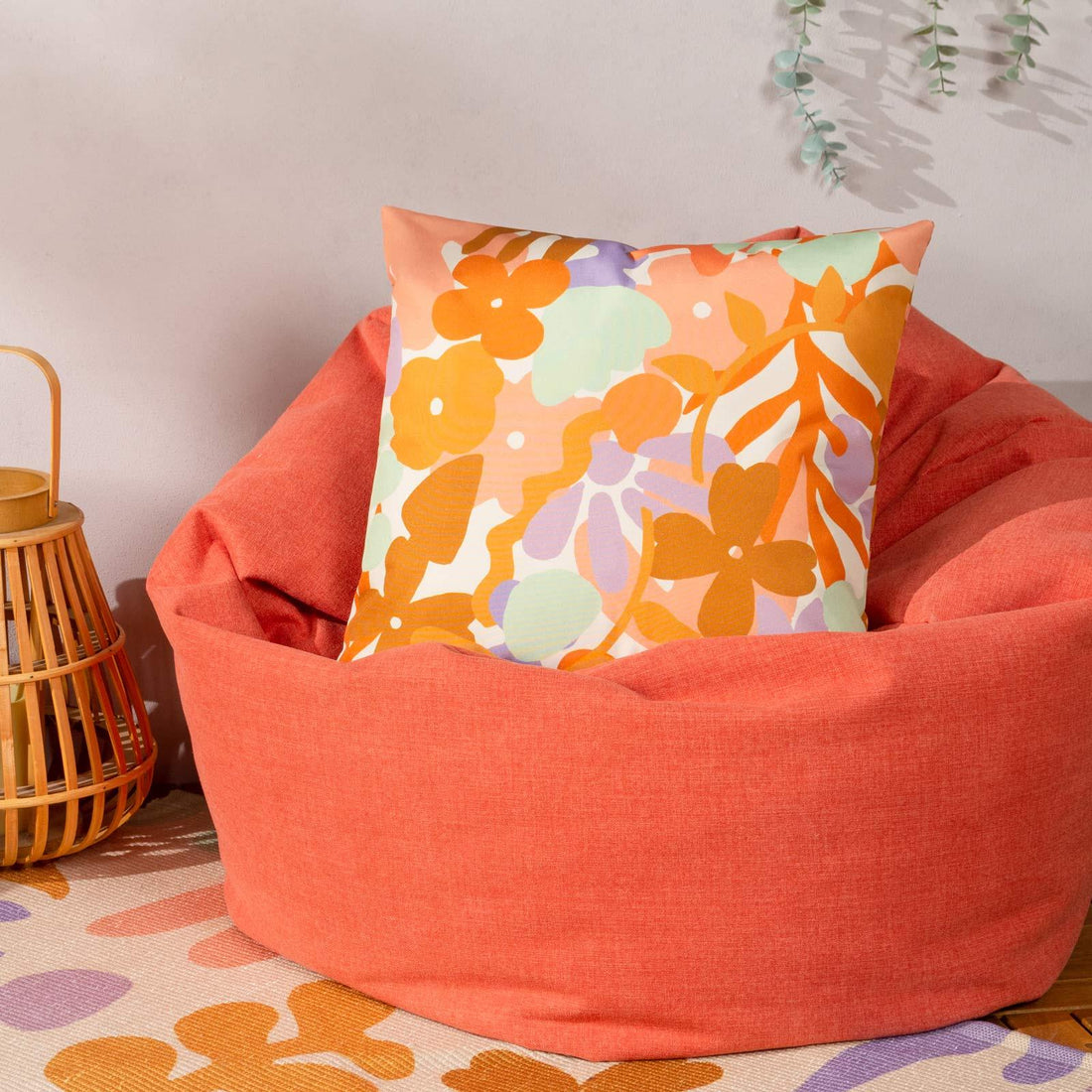 Amelie Floral Outdoor Cushion Cover 43cm x 43cm