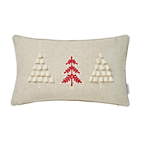 Tufted Christmas Tree Cushion by Catherine Lansfield