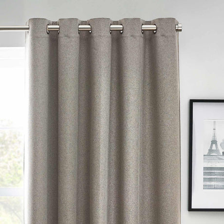 Dawn 100% Blackout Thermal Eyelet Curtains by furn.