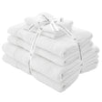 Catherine Lansfield Anti-Bacterial 500gsm 6 Piece Towel Bale - White