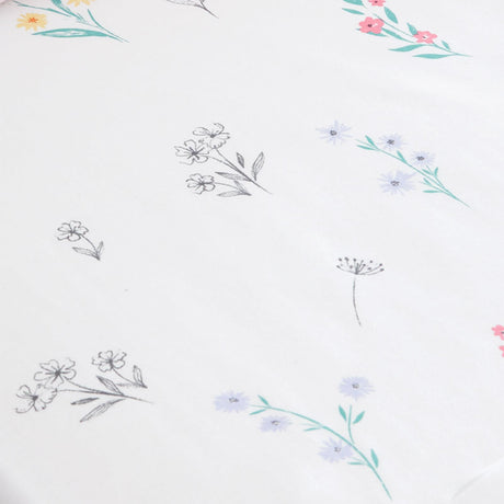 Bunny Tails Ditsy Flower Fitted Sheet by Catherine Lansfield
