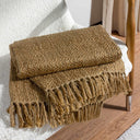 Morni Woven Fringed Throw by furn.
