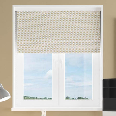 Limoges Ochre Made To Measure Roman Blind by Style Furnishings