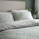 Falling Leaf Green 100% Cotton Duvet Cover Set - product image 2