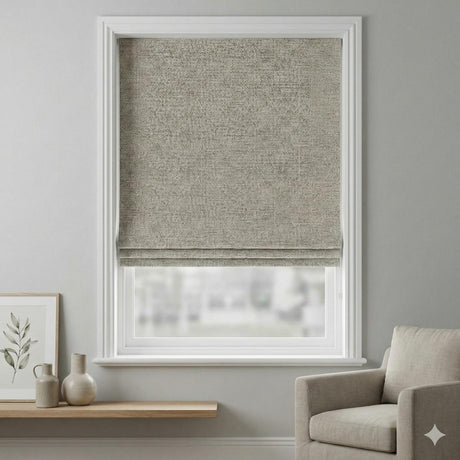Faro Made to Measure Roman Blind Chamois