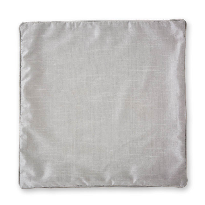 Faux Silk Silver Cushion Cover 18" x 18" - Ideal