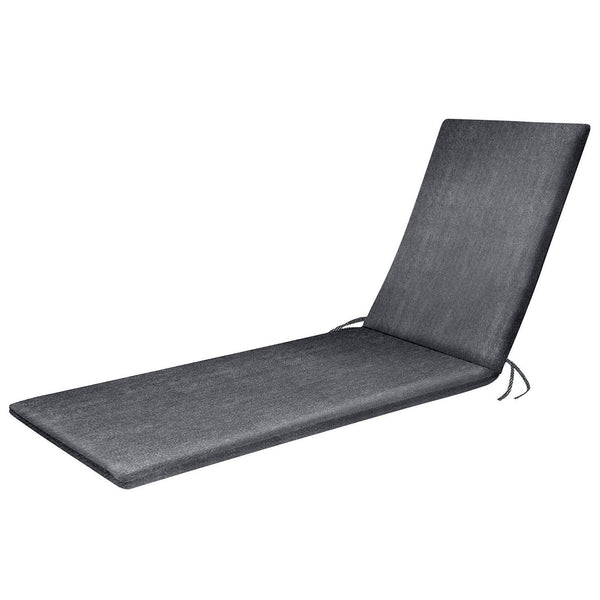 Plain Grey Water Resistant Lounger Pad - Ideal