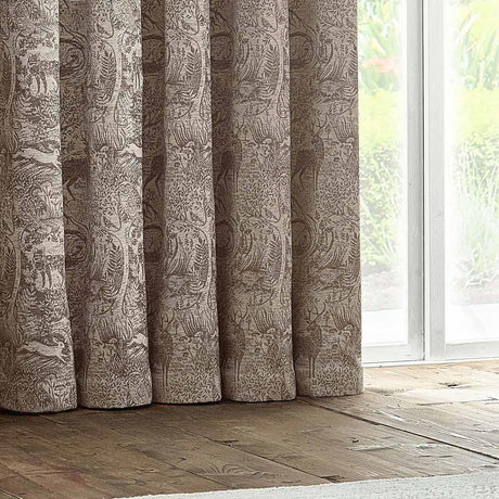 Winter Woods Chenille Eyelet Curtains by furn.