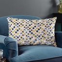 Lexington Jacquard Velvet Cushion Cover 16" x 24" (40x60cm) by Paoletti