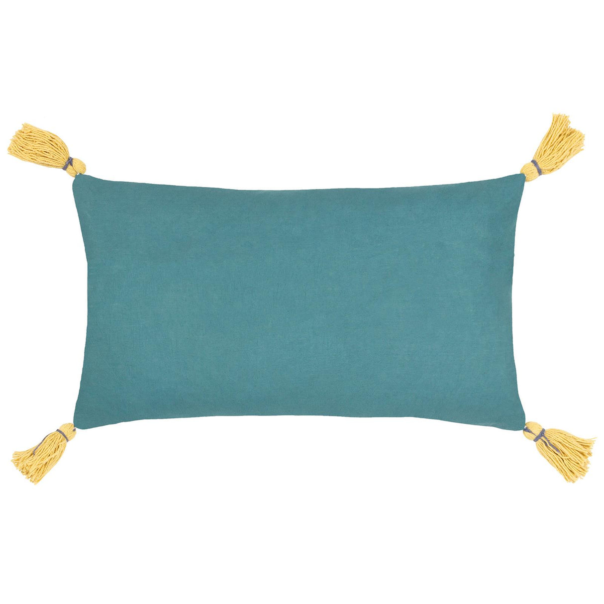 Traloa Floral Tasselled Cushion Cover 12" x 20" by Wylder