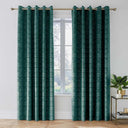 Art Deco Pearl Eyelet Curtains by Catherine Lansfield