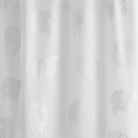 Dotty Sheep Voile Curtain Panel by Fusion