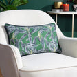 Ebon Wilds Nkiru Cushion Cover 12" x 20" - Green