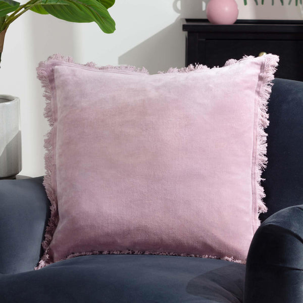 Gracie Velvet Cushion Cover Lilac