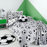 Football Fleece Throw by Catherine Lansfield