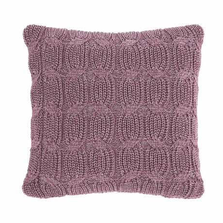 Catherine Lansfield Chunky Marl Knit Filled Cushion 45cm x 45cm 16