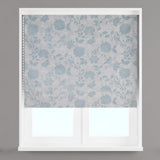 Bird Garden Print Duck Egg Made To Measure Roman Blind by Style Furnishings